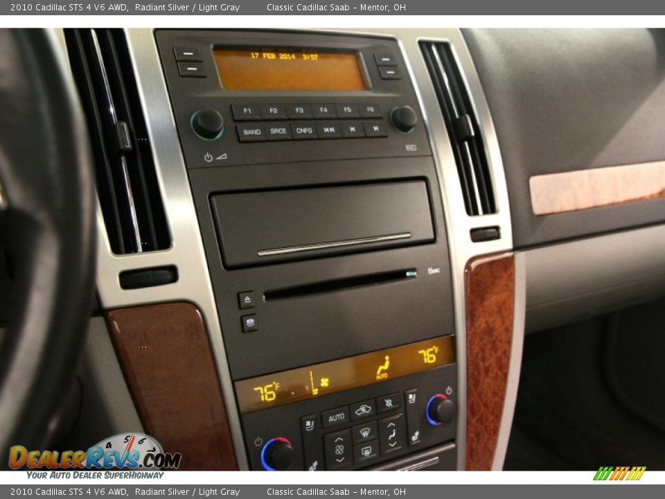 2010 Cadillac STS 4 V6 AWD Radiant Silver / Light Gray Photo #15