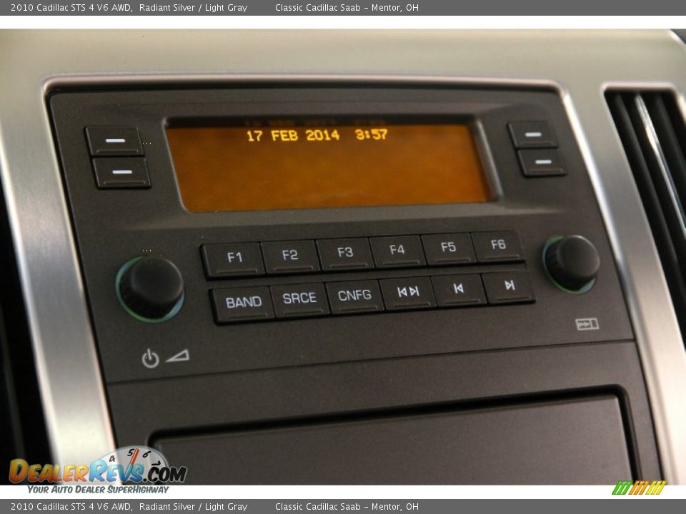 2010 Cadillac STS 4 V6 AWD Radiant Silver / Light Gray Photo #16