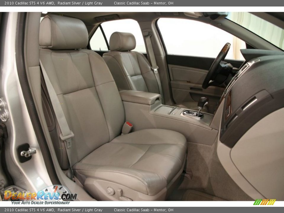2010 Cadillac STS 4 V6 AWD Radiant Silver / Light Gray Photo #20