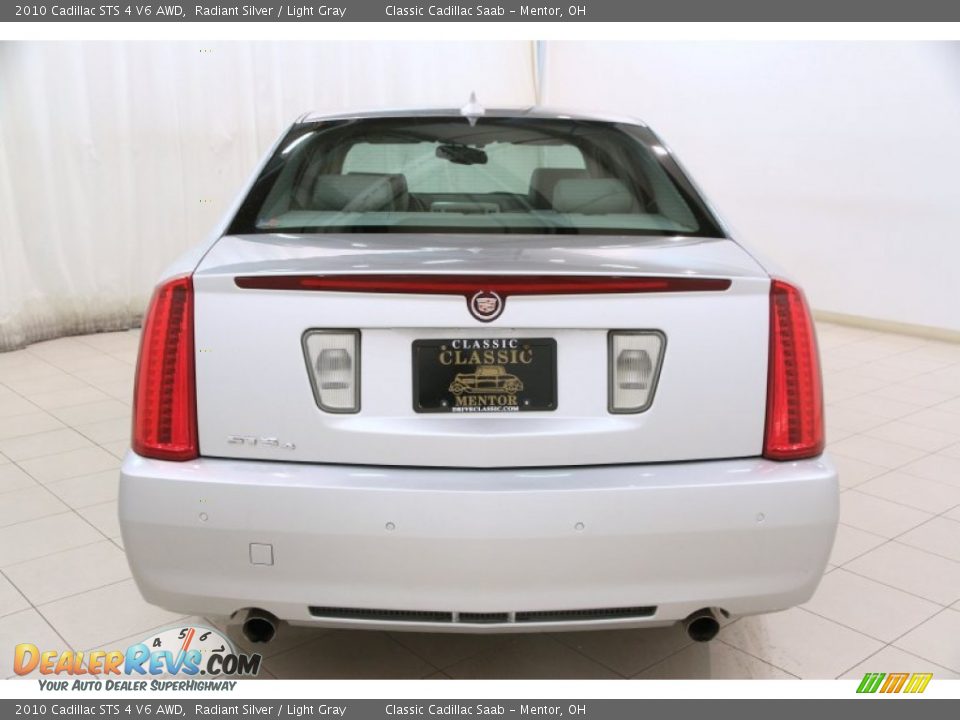 2010 Cadillac STS 4 V6 AWD Radiant Silver / Light Gray Photo #27