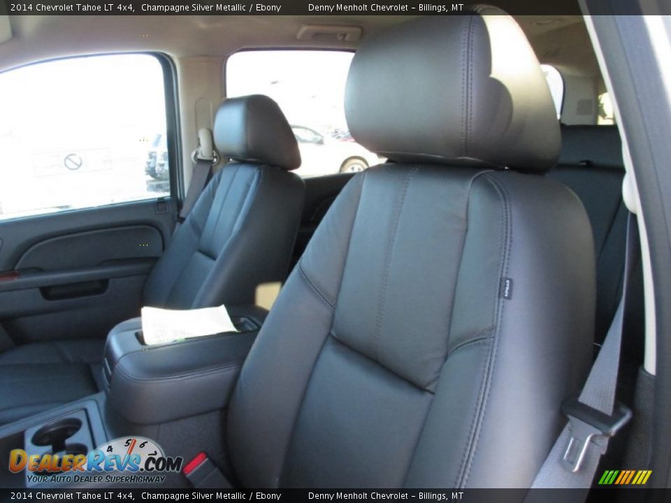 2014 Chevrolet Tahoe LT 4x4 Champagne Silver Metallic / Ebony Photo #8