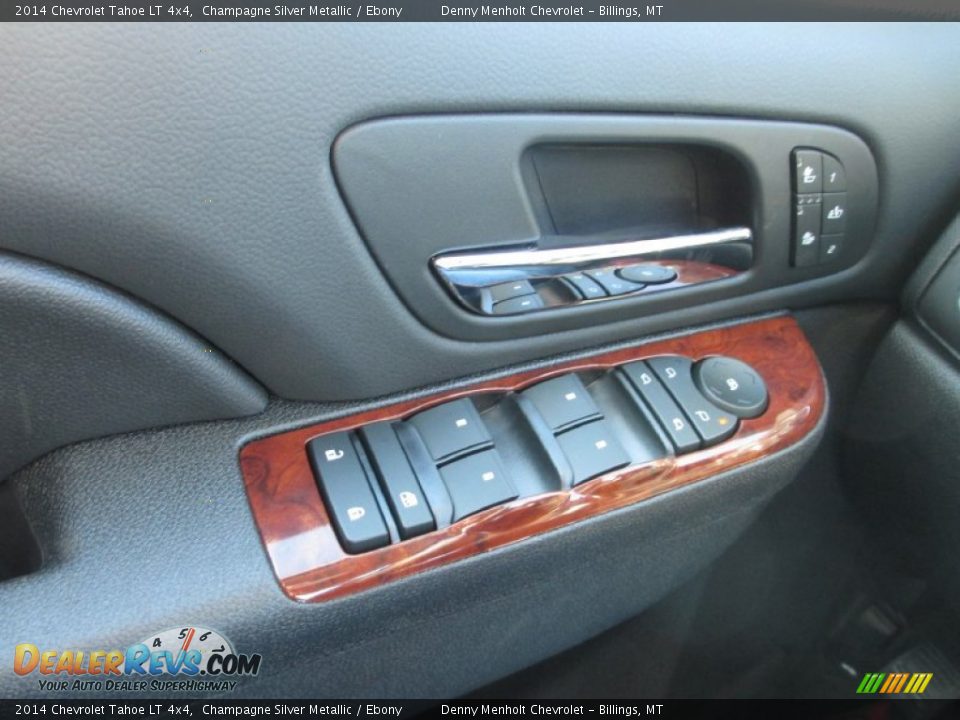 2014 Chevrolet Tahoe LT 4x4 Champagne Silver Metallic / Ebony Photo #9