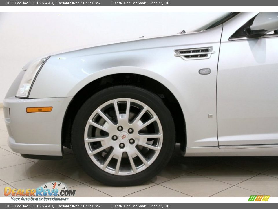 2010 Cadillac STS 4 V6 AWD Radiant Silver / Light Gray Photo #29