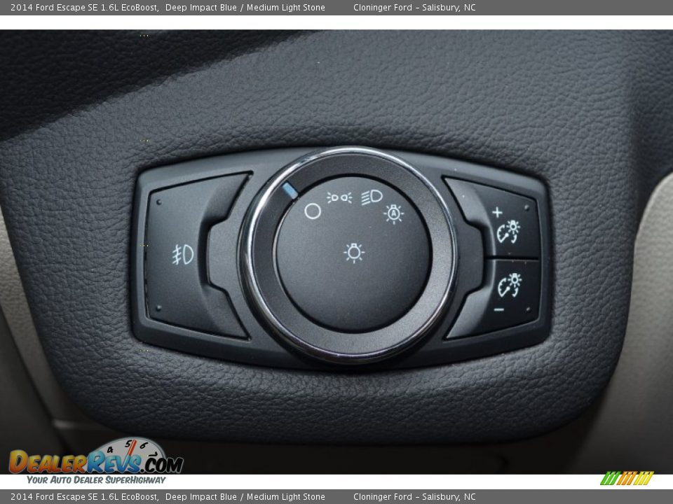 2014 Ford Escape SE 1.6L EcoBoost Deep Impact Blue / Medium Light Stone Photo #22