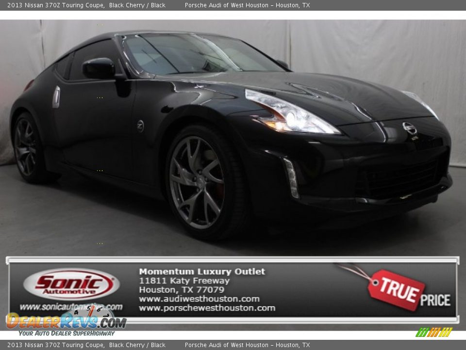 2013 Nissan 370Z Touring Coupe Black Cherry / Black Photo #1