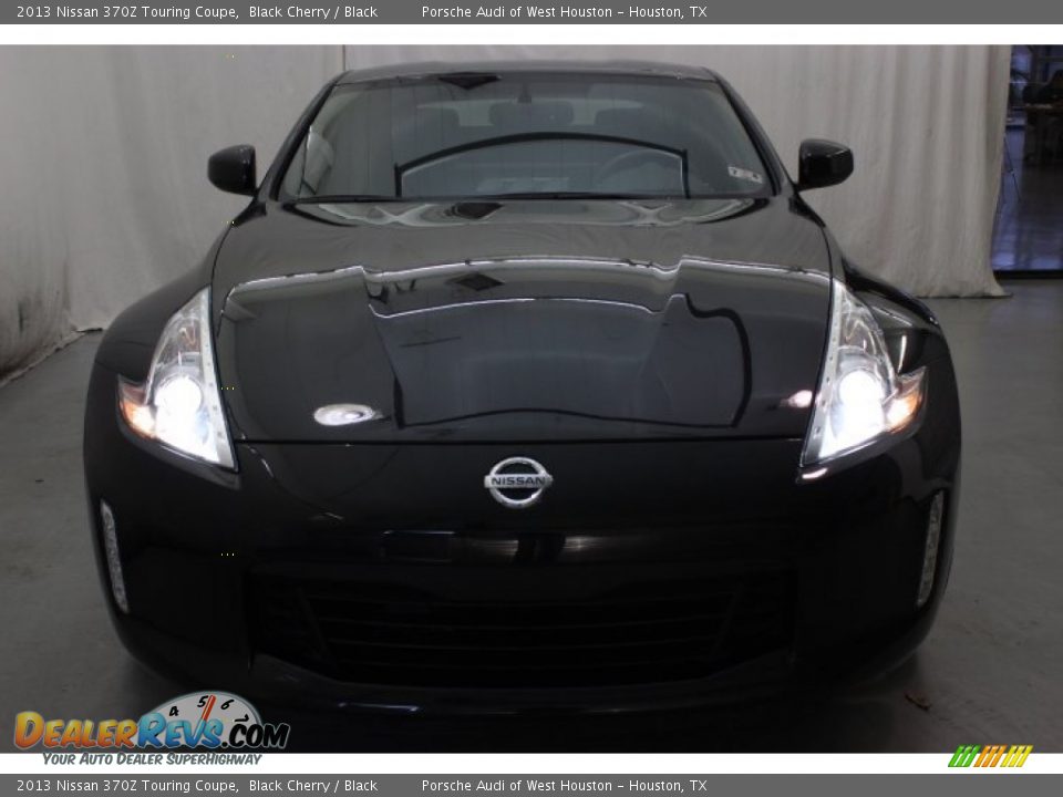 2013 Nissan 370Z Touring Coupe Black Cherry / Black Photo #2