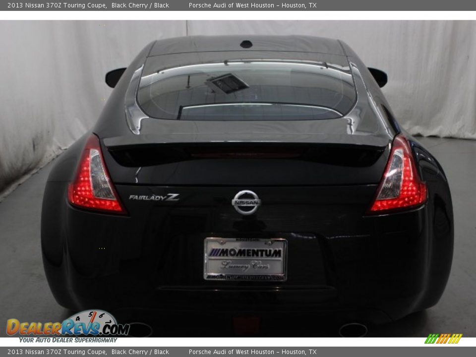 2013 Nissan 370Z Touring Coupe Black Cherry / Black Photo #5
