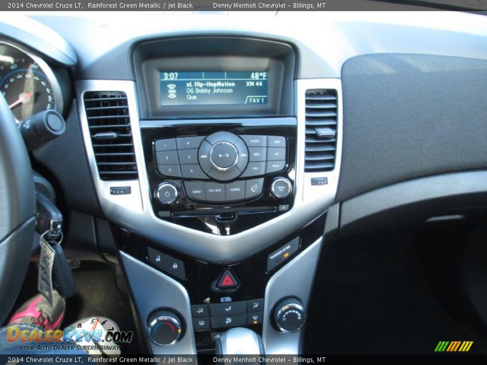 2014 Chevrolet Cruze LT Rainforest Green Metallic / Jet Black Photo #9