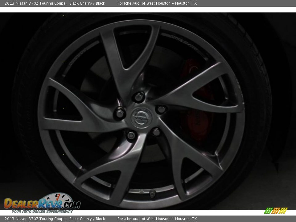2013 Nissan 370Z Touring Coupe Black Cherry / Black Photo #8