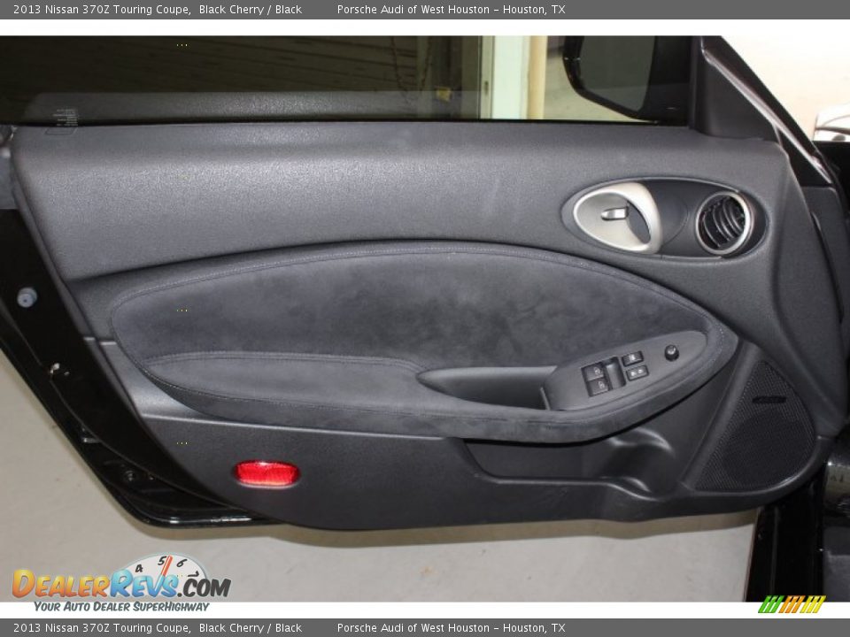 2013 Nissan 370Z Touring Coupe Black Cherry / Black Photo #12