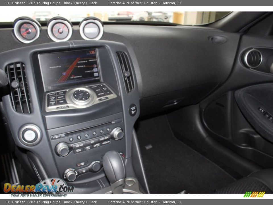 2013 Nissan 370Z Touring Coupe Black Cherry / Black Photo #16
