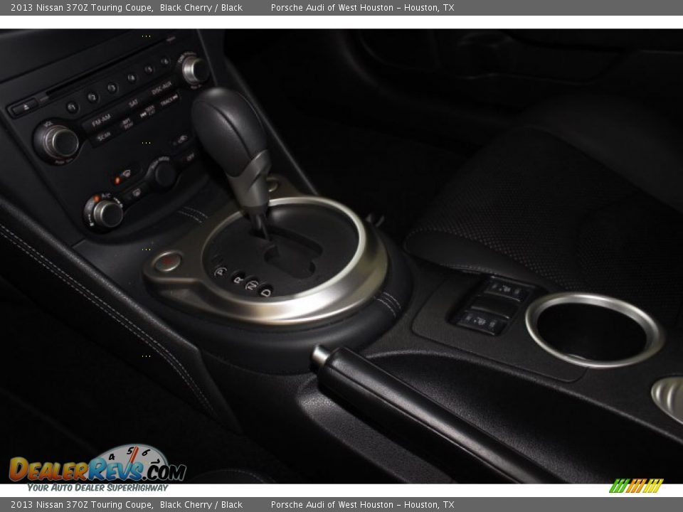 2013 Nissan 370Z Touring Coupe Black Cherry / Black Photo #17