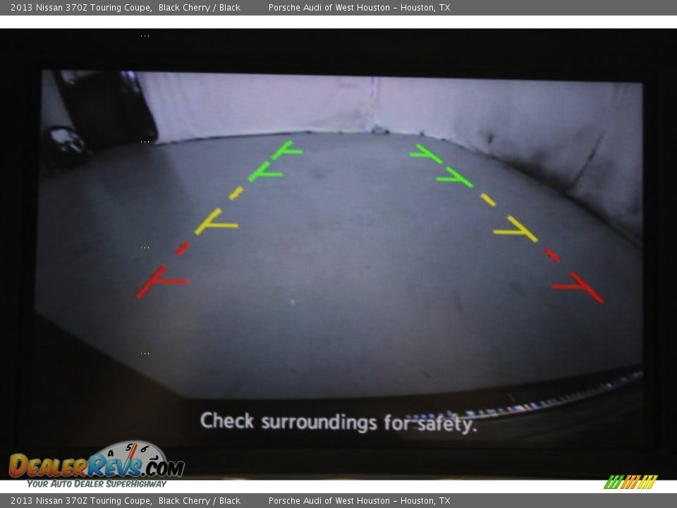 2013 Nissan 370Z Touring Coupe Black Cherry / Black Photo #22