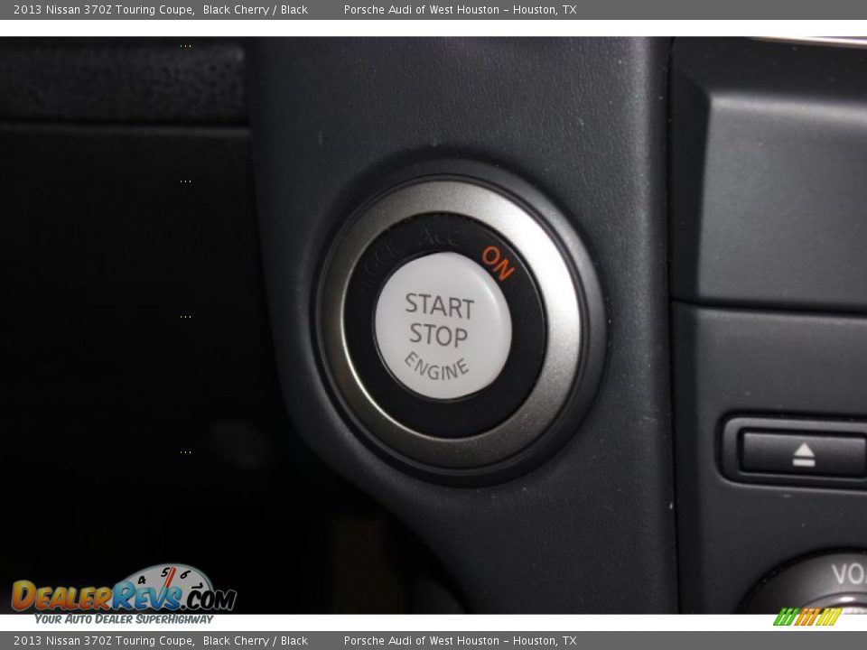 2013 Nissan 370Z Touring Coupe Black Cherry / Black Photo #25