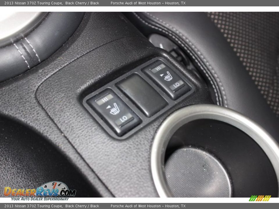 2013 Nissan 370Z Touring Coupe Black Cherry / Black Photo #26