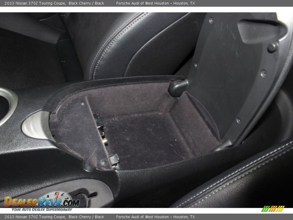 2013 Nissan 370Z Touring Coupe Black Cherry / Black Photo #27