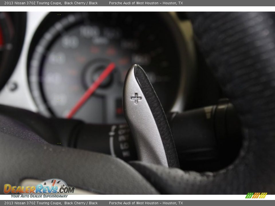 2013 Nissan 370Z Touring Coupe Black Cherry / Black Photo #29