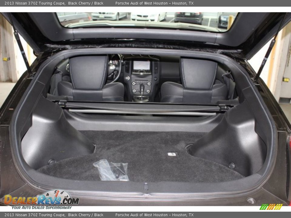 2013 Nissan 370Z Touring Coupe Black Cherry / Black Photo #31