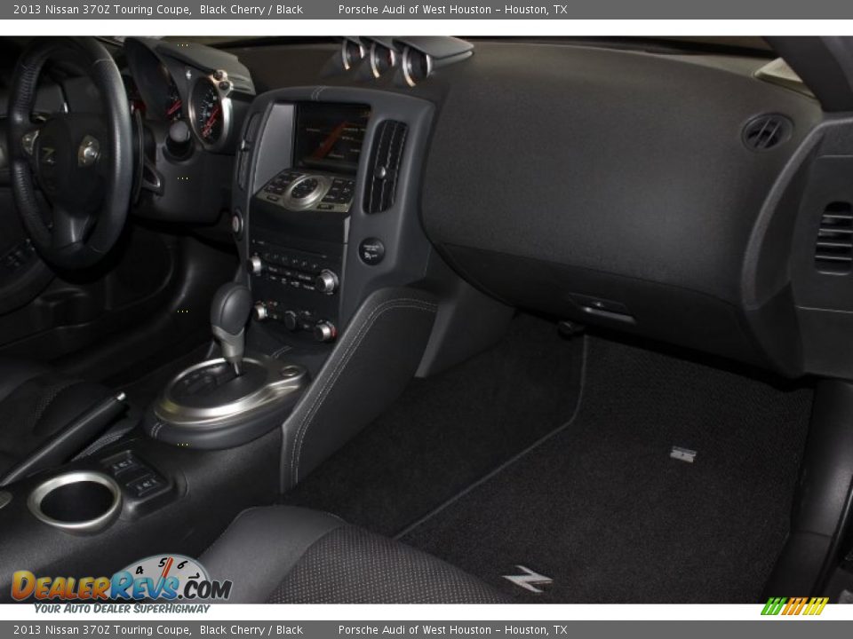 2013 Nissan 370Z Touring Coupe Black Cherry / Black Photo #33