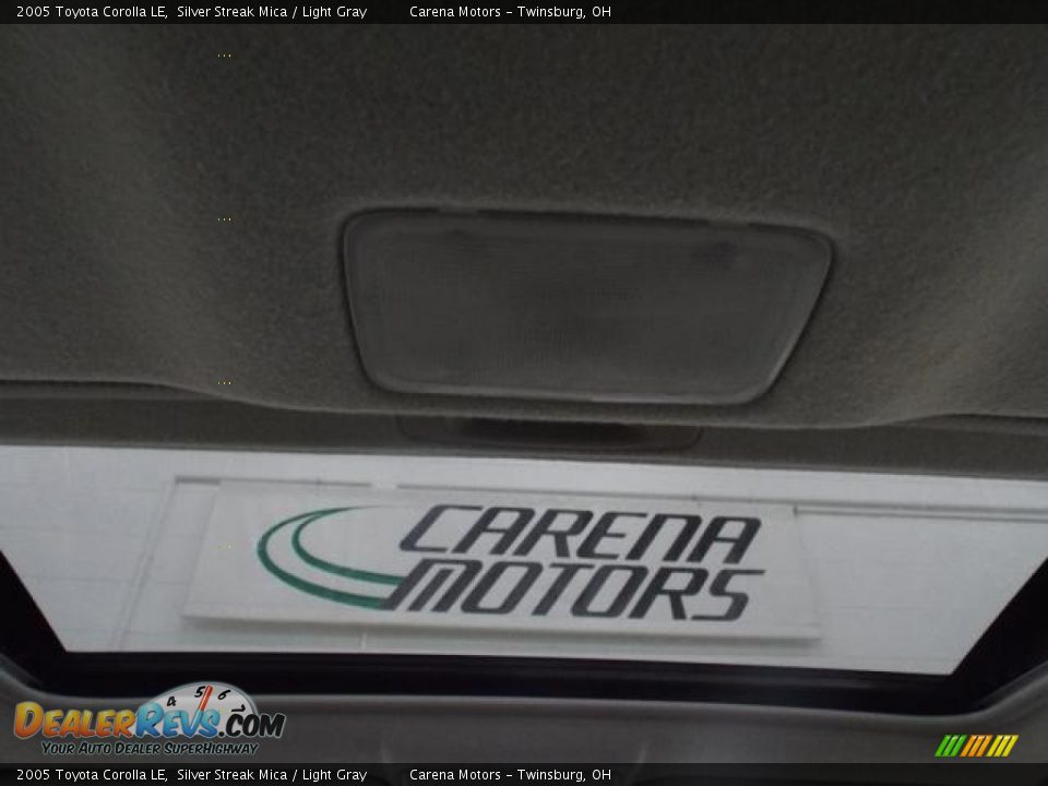 2005 Toyota Corolla LE Silver Streak Mica / Light Gray Photo #2