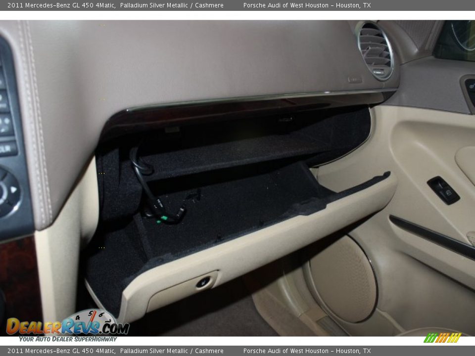 2011 Mercedes-Benz GL 450 4Matic Palladium Silver Metallic / Cashmere Photo #20