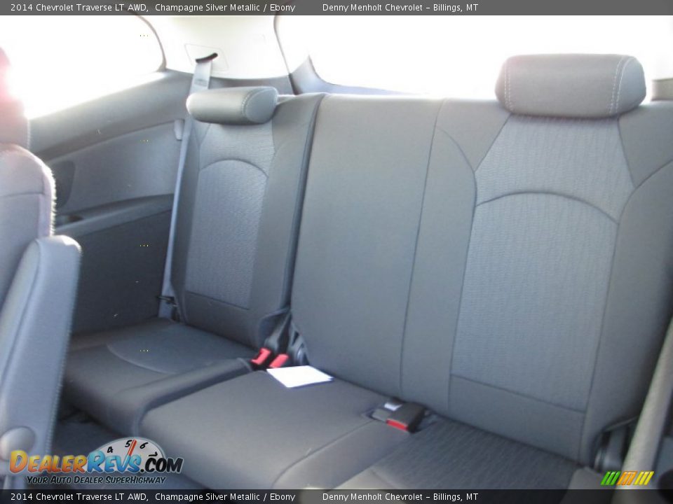 2014 Chevrolet Traverse LT AWD Champagne Silver Metallic / Ebony Photo #6