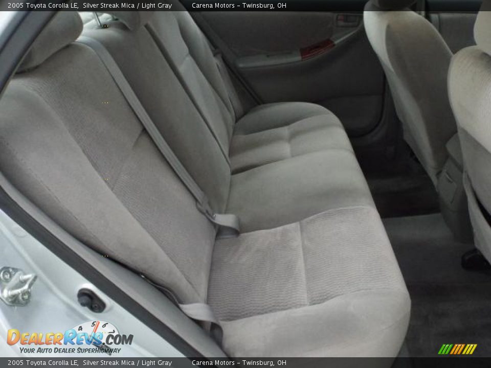 2005 Toyota Corolla LE Silver Streak Mica / Light Gray Photo #21