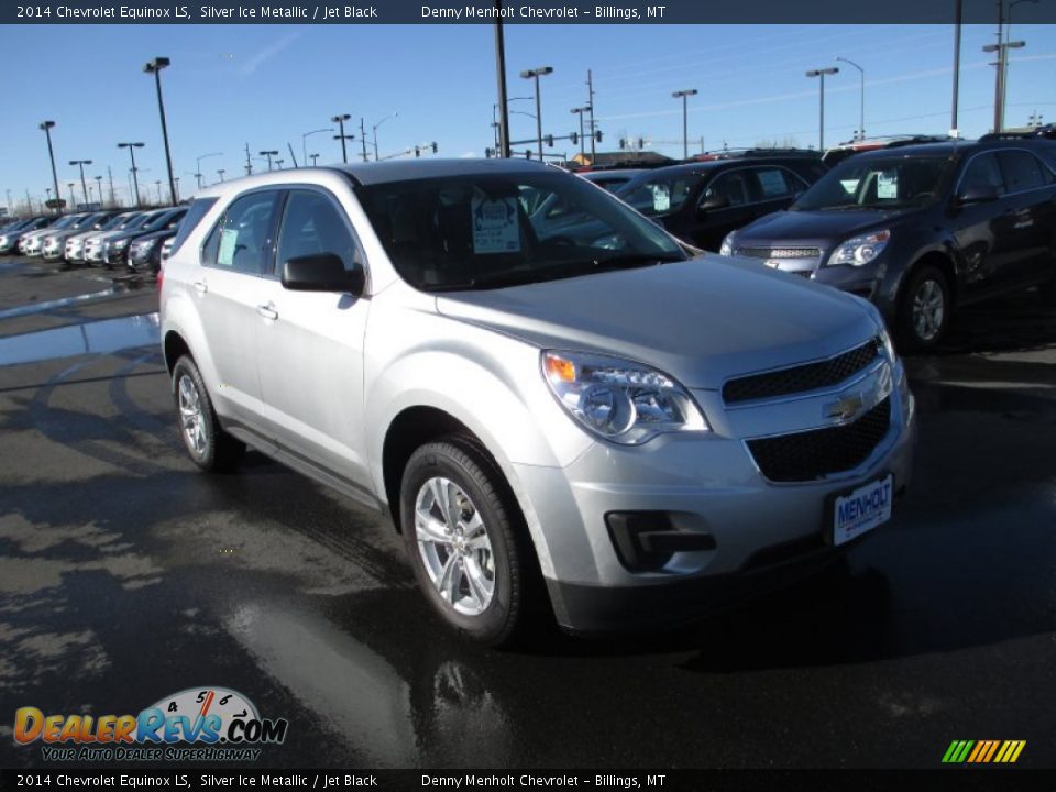 2014 Chevrolet Equinox LS Silver Ice Metallic / Jet Black Photo #1
