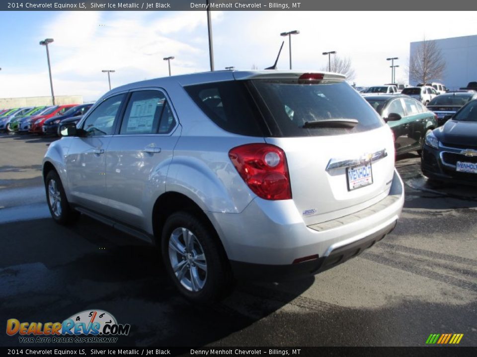 2014 Chevrolet Equinox LS Silver Ice Metallic / Jet Black Photo #3