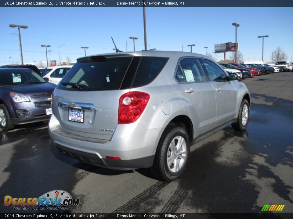 2014 Chevrolet Equinox LS Silver Ice Metallic / Jet Black Photo #4