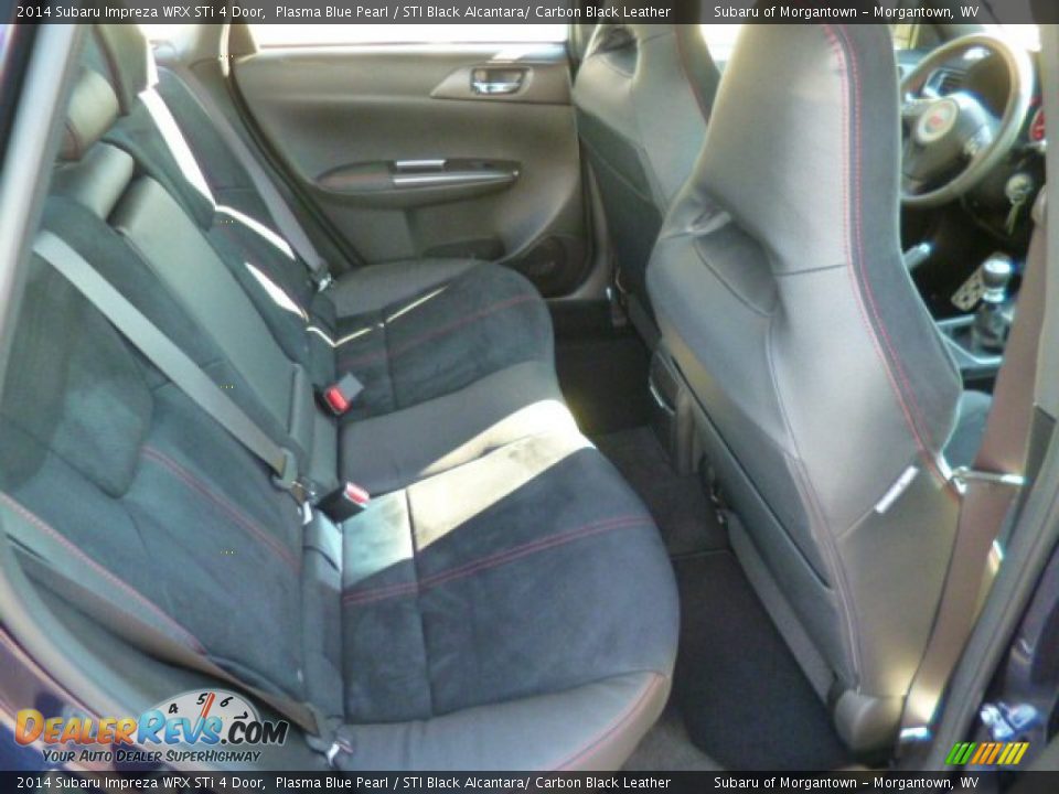 Rear Seat of 2014 Subaru Impreza WRX STi 4 Door Photo #11