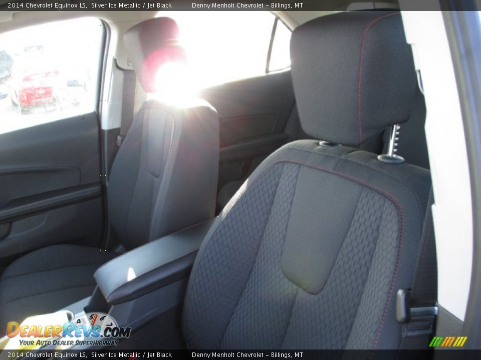 2014 Chevrolet Equinox LS Silver Ice Metallic / Jet Black Photo #7