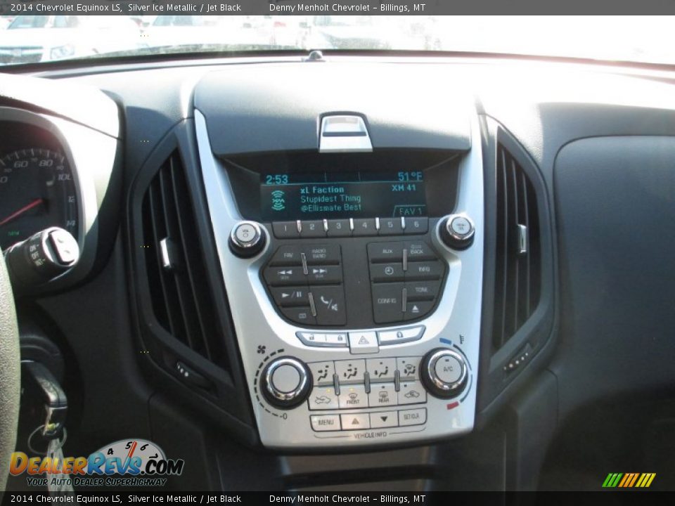 2014 Chevrolet Equinox LS Silver Ice Metallic / Jet Black Photo #9