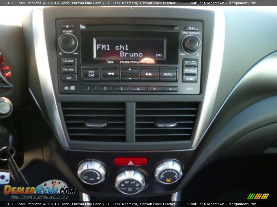 Controls of 2014 Subaru Impreza WRX STi 4 Door Photo #19