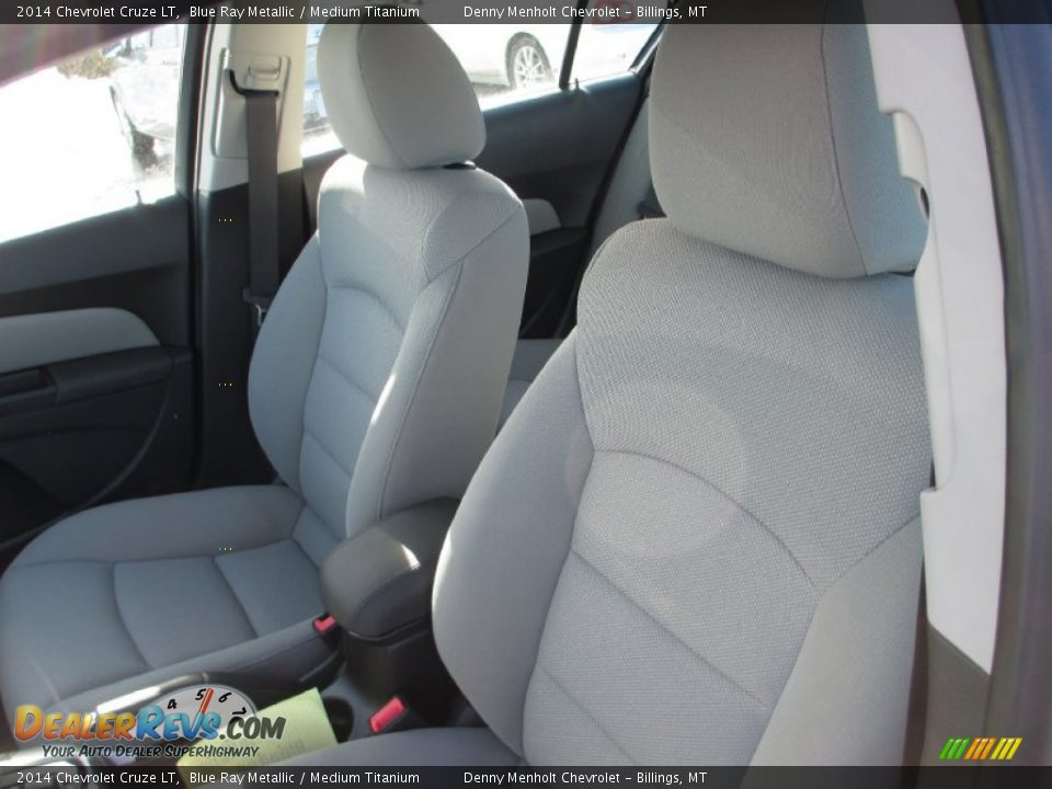 2014 Chevrolet Cruze LT Blue Ray Metallic / Medium Titanium Photo #7