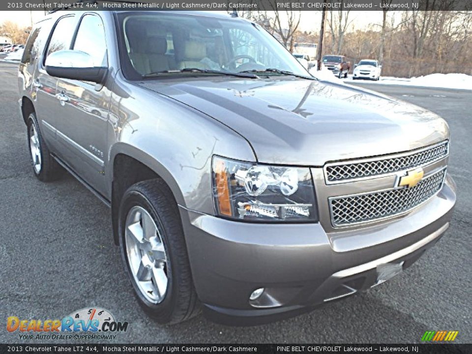 2013 Chevrolet Tahoe LTZ 4x4 Mocha Steel Metallic / Light Cashmere/Dark Cashmere Photo #3