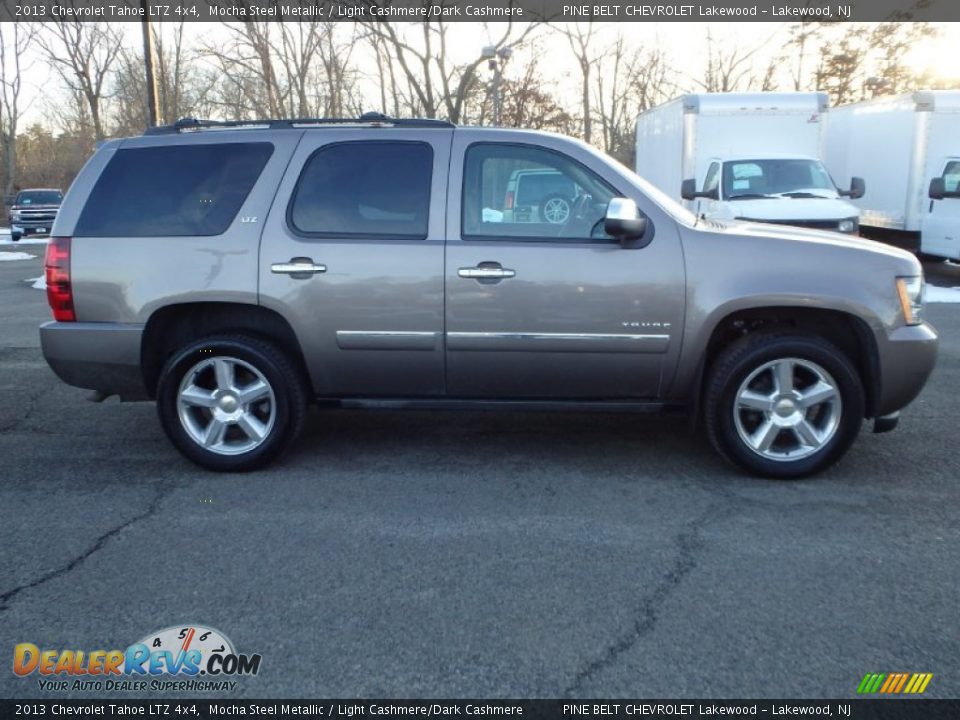 2013 Chevrolet Tahoe LTZ 4x4 Mocha Steel Metallic / Light Cashmere/Dark Cashmere Photo #4