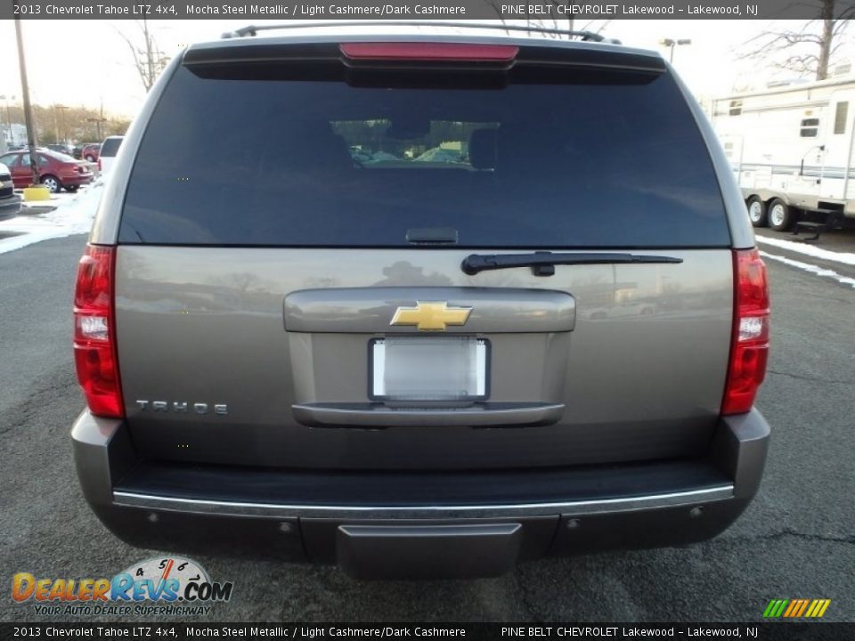 2013 Chevrolet Tahoe LTZ 4x4 Mocha Steel Metallic / Light Cashmere/Dark Cashmere Photo #8