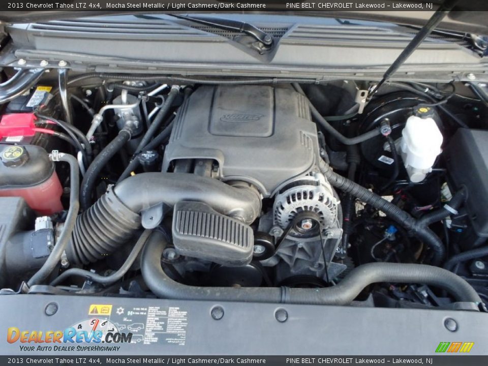 2013 Chevrolet Tahoe LTZ 4x4 Mocha Steel Metallic / Light Cashmere/Dark Cashmere Photo #32