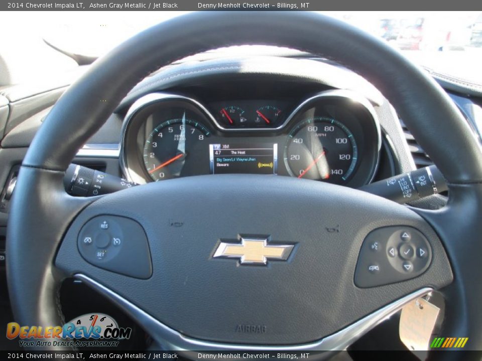 2014 Chevrolet Impala LT Ashen Gray Metallic / Jet Black Photo #8