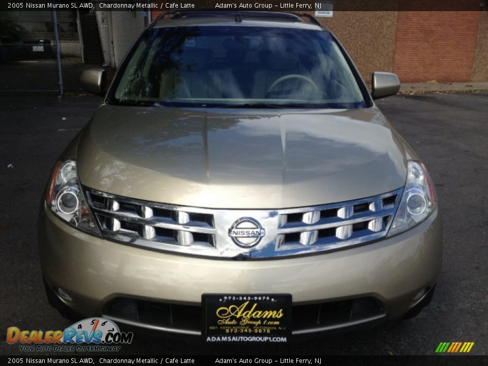 2005 Nissan Murano SL AWD Chardonnay Metallic / Cafe Latte Photo #3