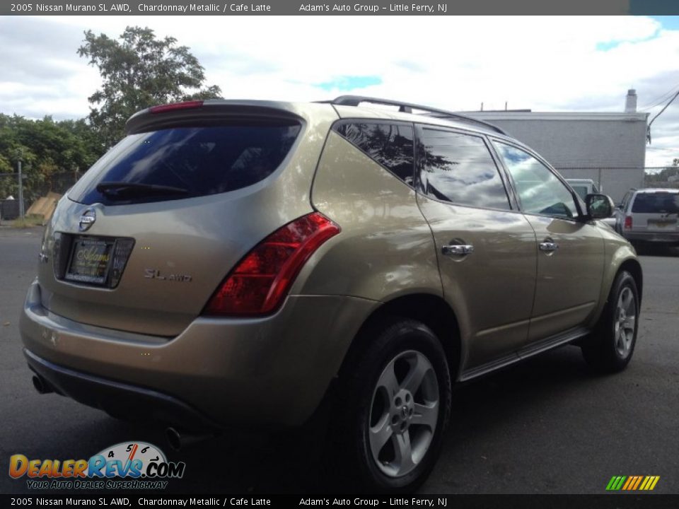 2005 Nissan Murano SL AWD Chardonnay Metallic / Cafe Latte Photo #4