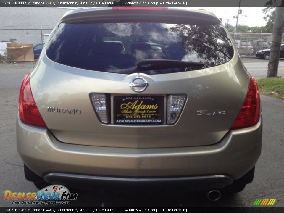 2005 Nissan Murano SL AWD Chardonnay Metallic / Cafe Latte Photo #5