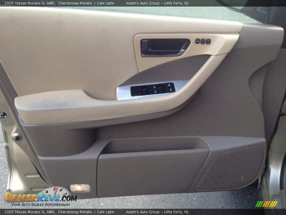 2005 Nissan Murano SL AWD Chardonnay Metallic / Cafe Latte Photo #7