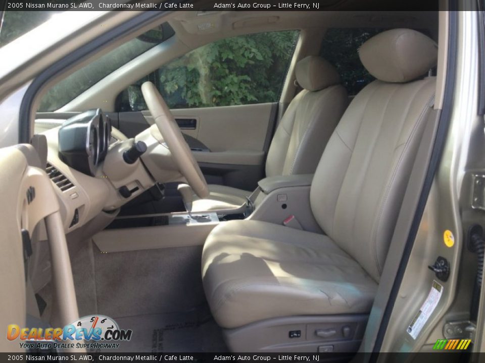 2005 Nissan Murano SL AWD Chardonnay Metallic / Cafe Latte Photo #8