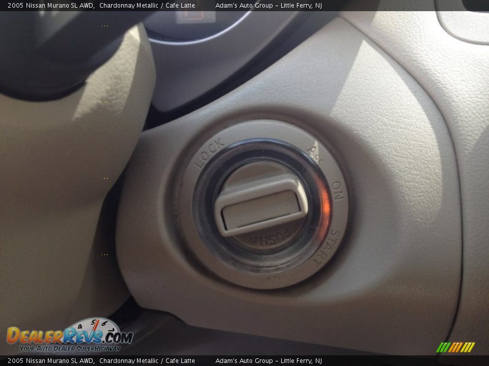 2005 Nissan Murano SL AWD Chardonnay Metallic / Cafe Latte Photo #11