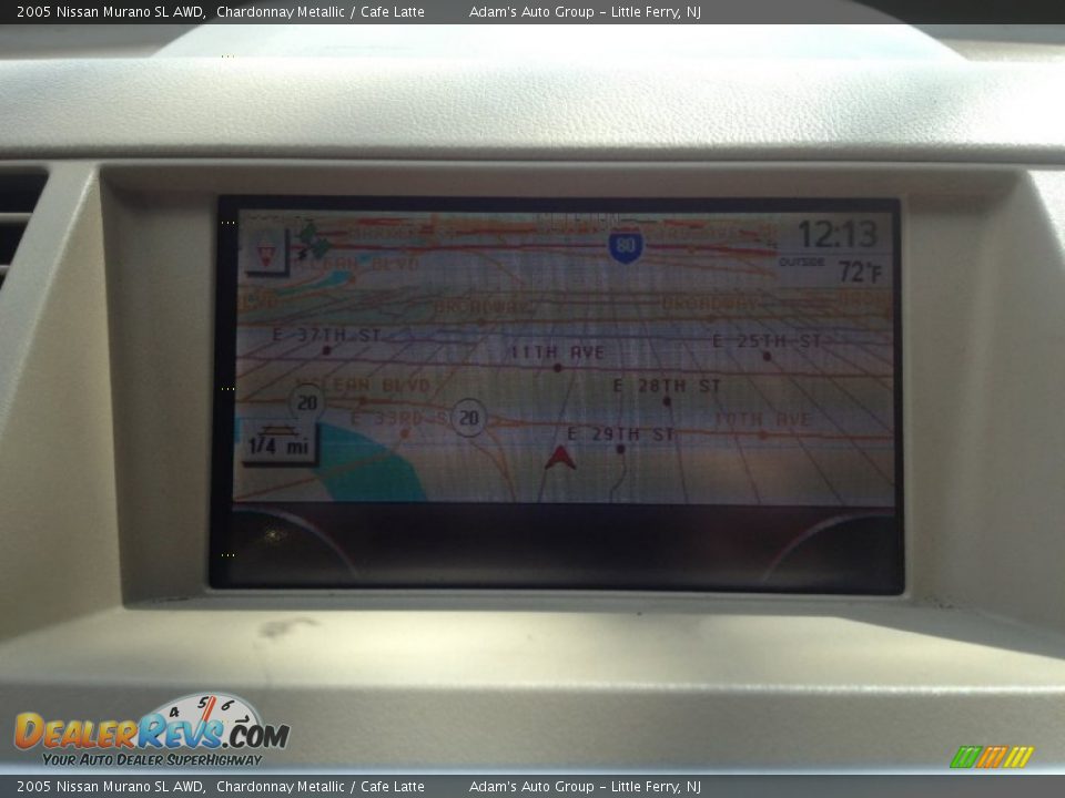 2005 Nissan Murano SL AWD Chardonnay Metallic / Cafe Latte Photo #12