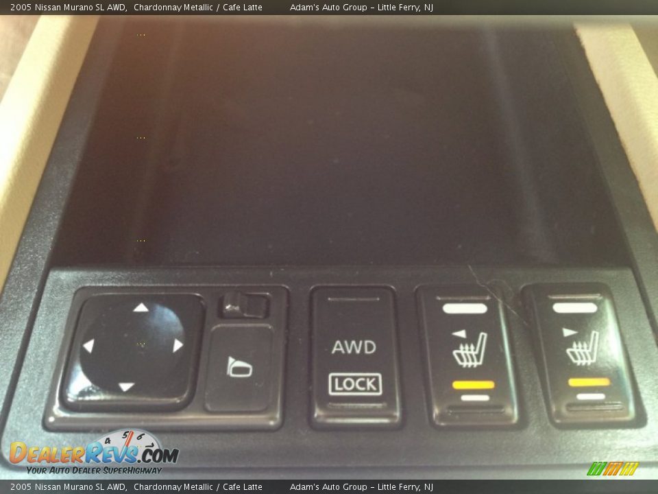 2005 Nissan Murano SL AWD Chardonnay Metallic / Cafe Latte Photo #14