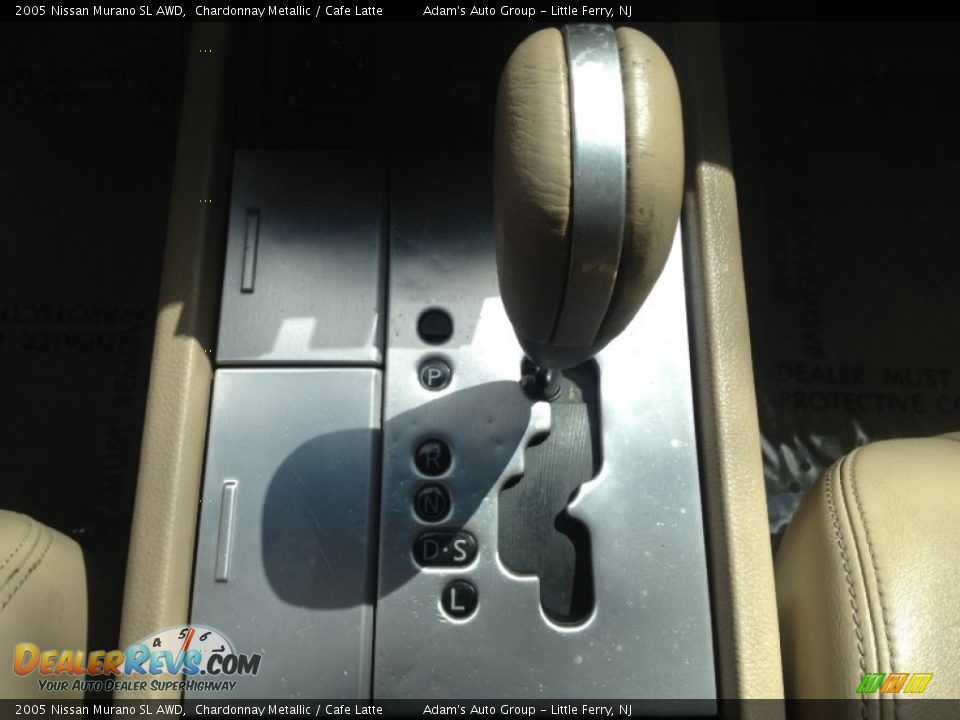 2005 Nissan Murano SL AWD Chardonnay Metallic / Cafe Latte Photo #15