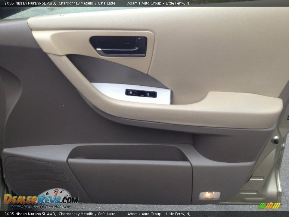 2005 Nissan Murano SL AWD Chardonnay Metallic / Cafe Latte Photo #16